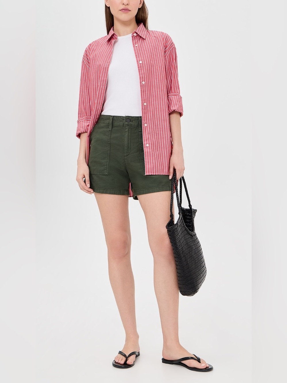Levi's Ribcage Utility Shorts - Picture 2 of 7